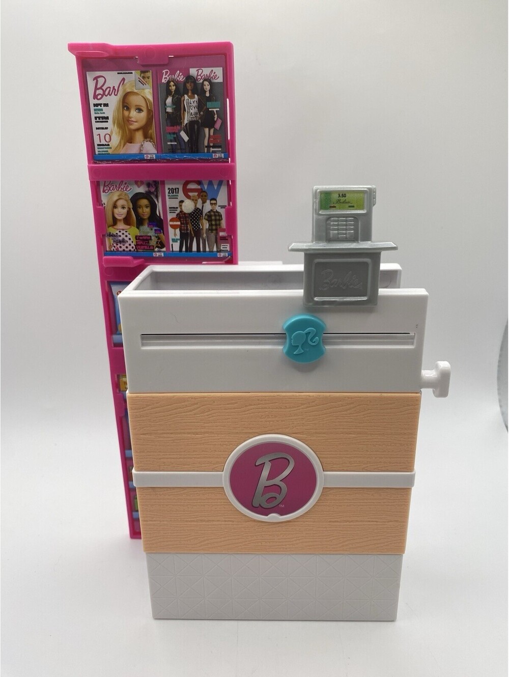 Mattel Barbie Grocery Store Shelves Checkout Counter Cash Register Replacement